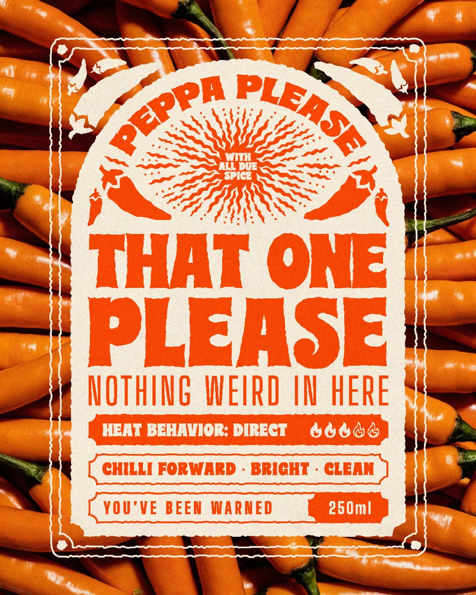 PEPPA PLEASE – Hot Sauce