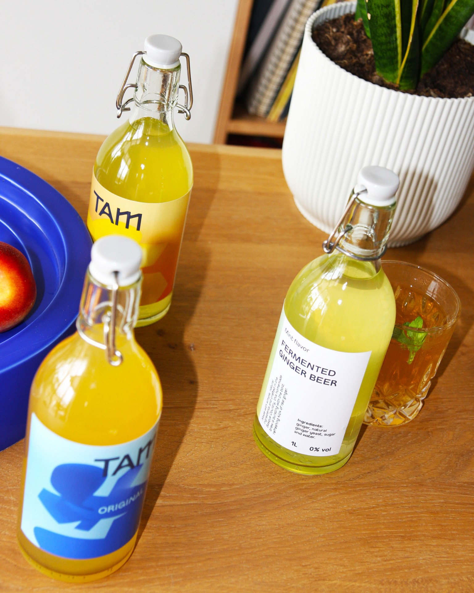 Tam Ginger Beer Packaging