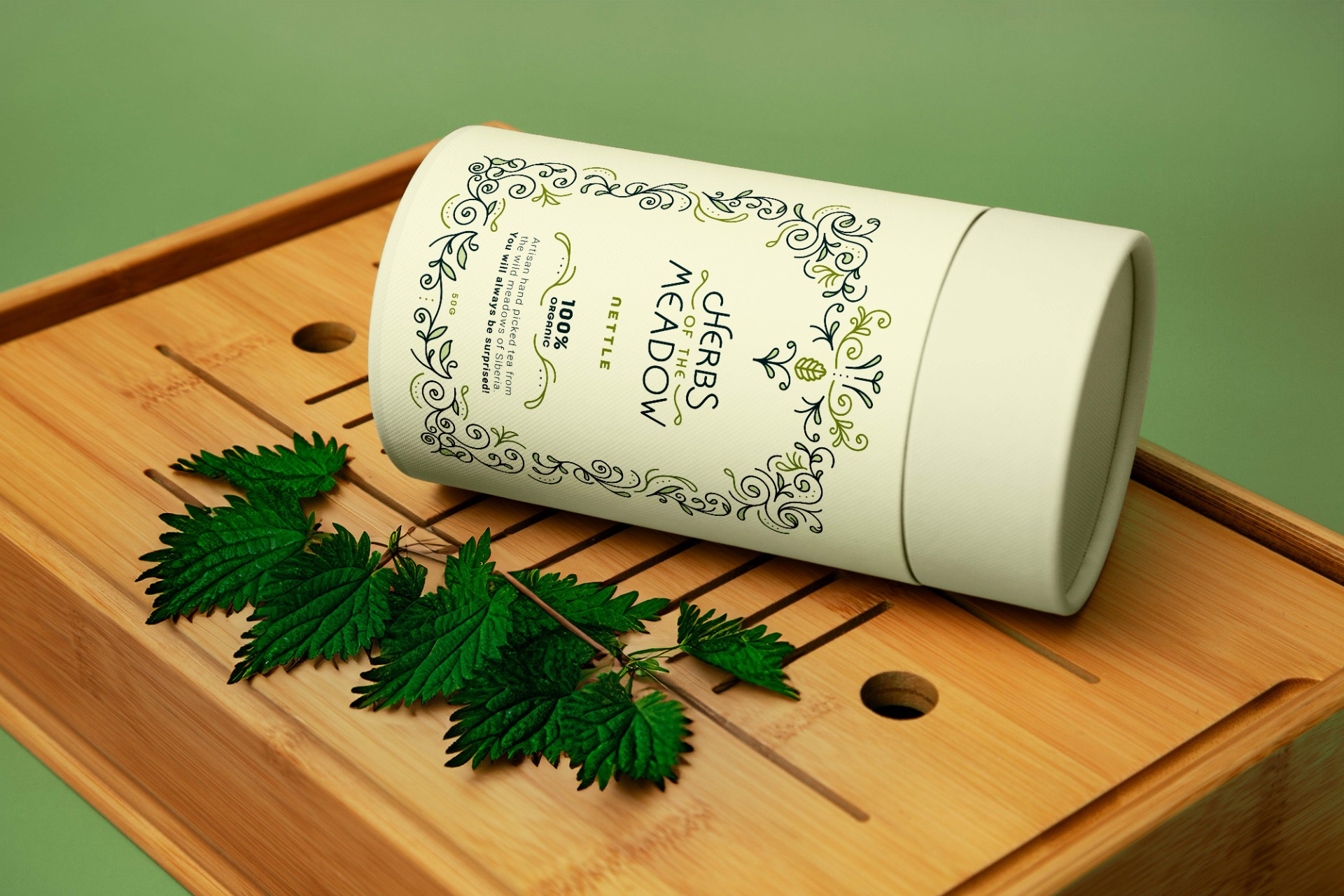 Herbs of the Meadow – Tea Branding