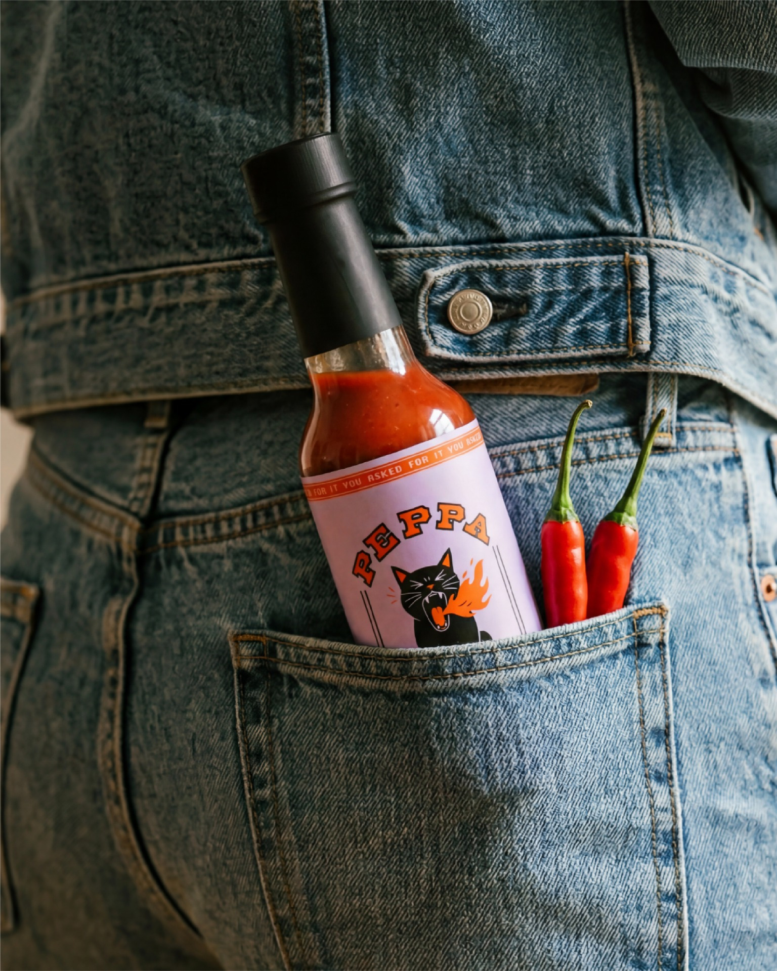 Peppa Please | Hot Sauce Branding