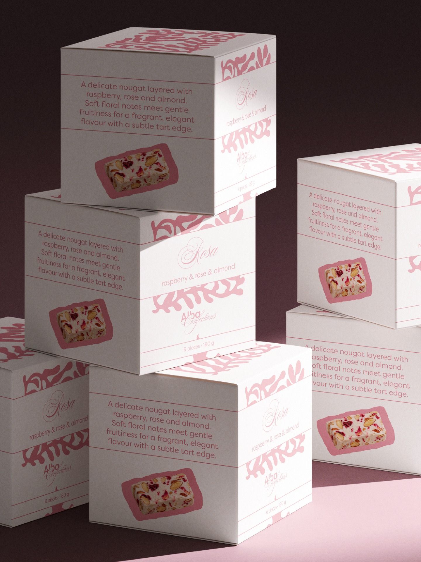 Alba Confections – Artisanal Nougat Packaging
