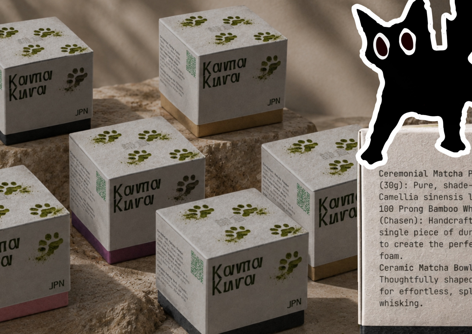 KamaKura – Matcha Branding & Packaging