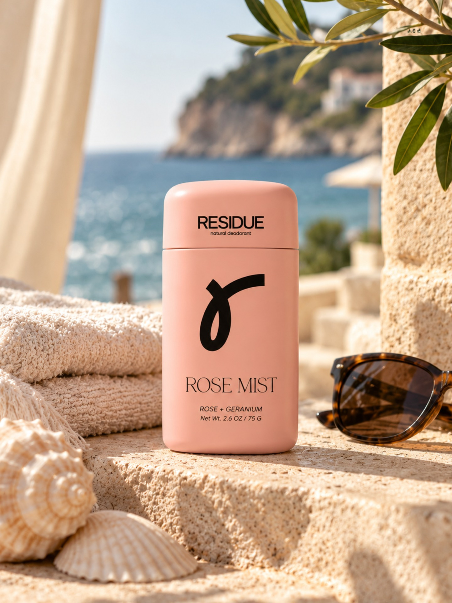 Residue – Natural Deodorant Packaging Design