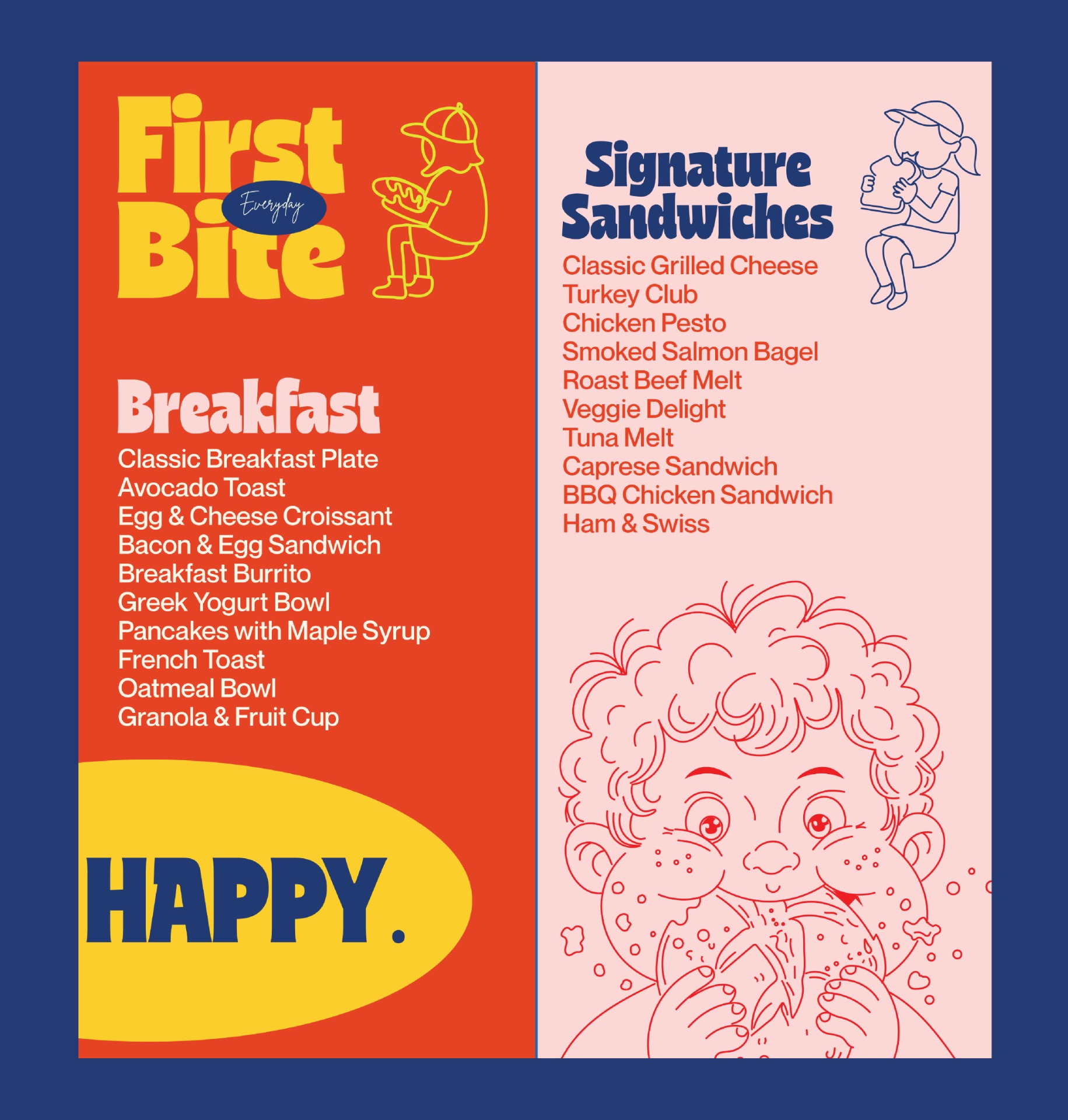 First Bite a Morning Cafe