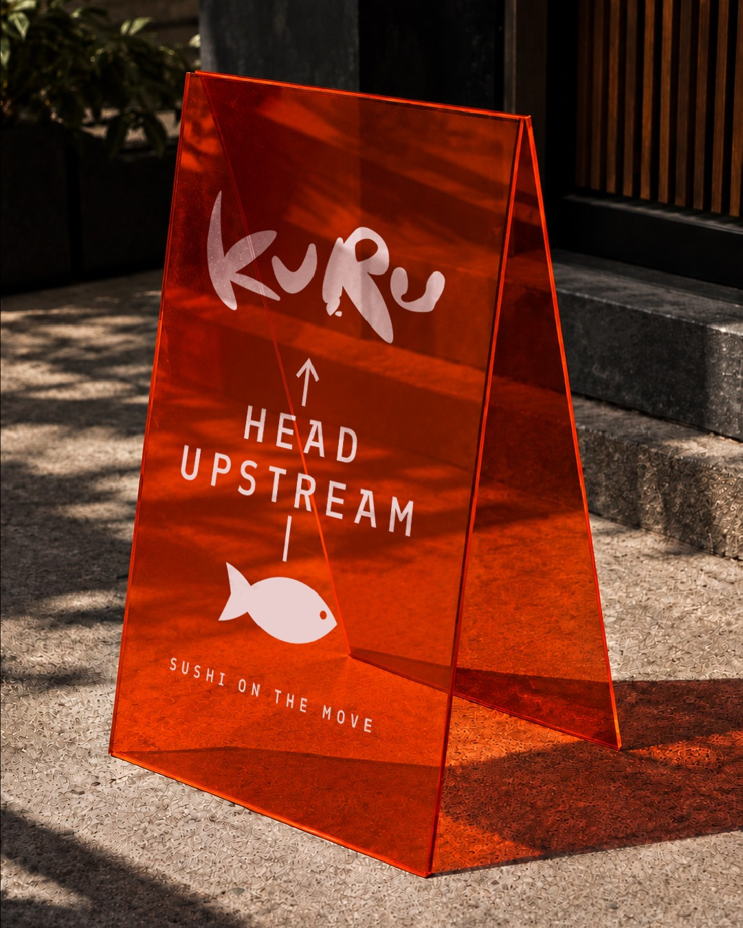 2. Affogato Brand Design Creates KURU, a Sushi Brand Where the Menu Moves