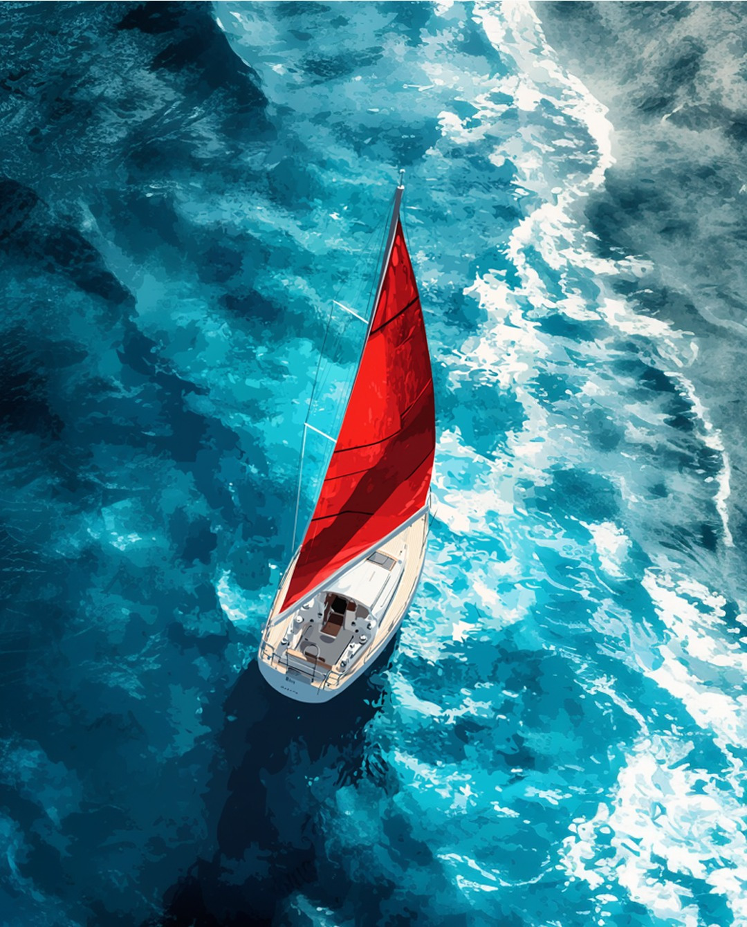 CAFFEMARE is a coffee packaging design concept inspired by the sea, travel, and the atmosphere of the Italian coast.