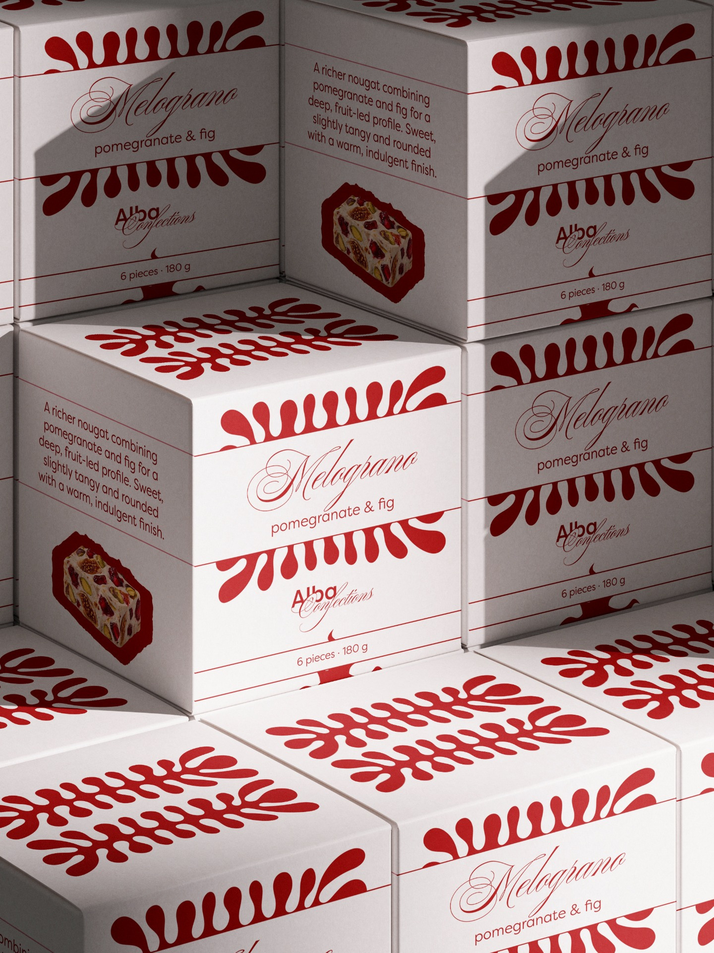 Alba Confections – Artisanal Nougat Packaging
