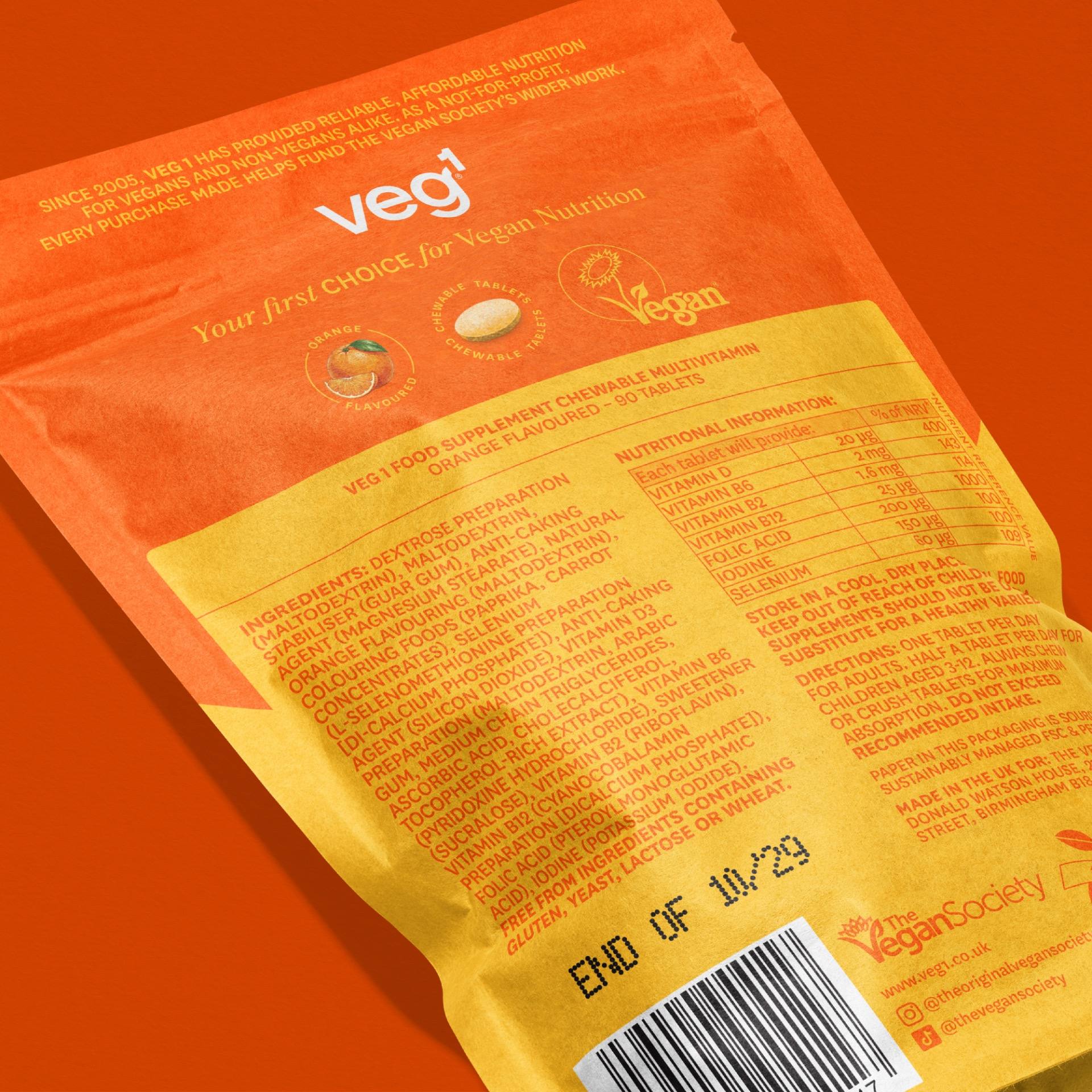 veg1® – Pouch-perfect vegan nutrition