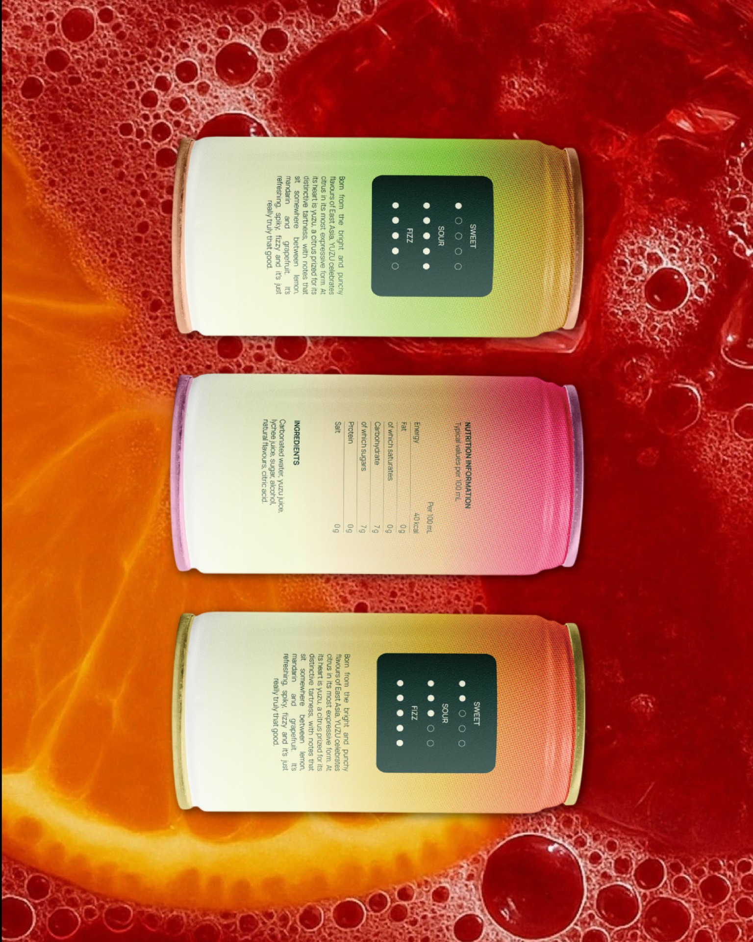 YUZU – Sparkling Citrus Drink