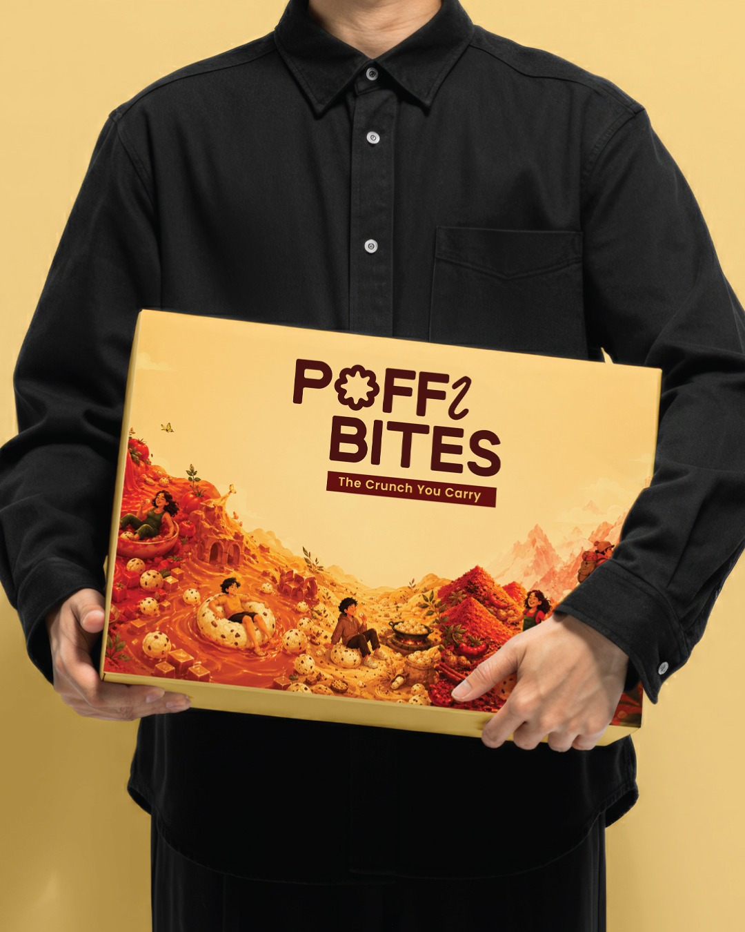 Poffibites | Popped Lotus Seeds Branding & Packaging Design