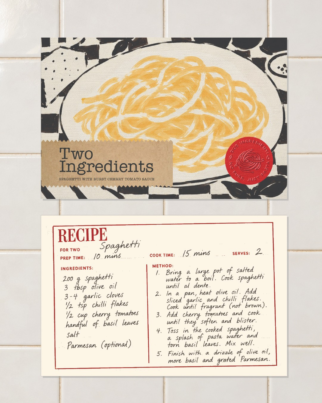 Affogato Brand Design Creates Two Ingredients, an Artisan Pasta Brand Rooted in Simplicity