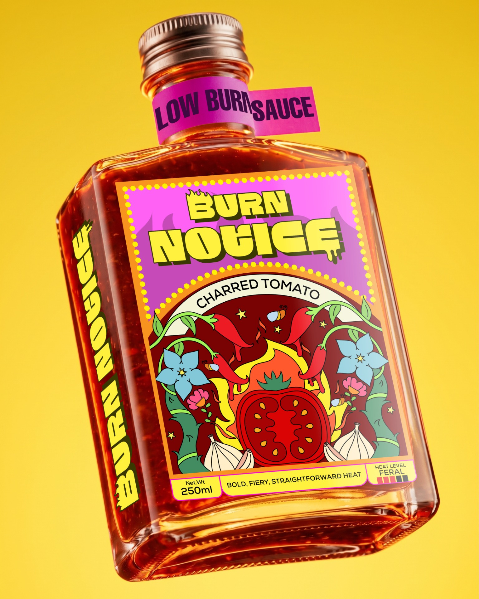 Burn Notice – Hot Sauce Brand