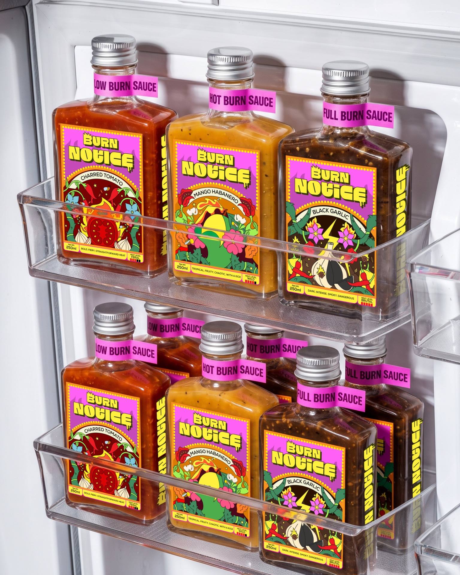 Burn Notice – Hot Sauce Brand