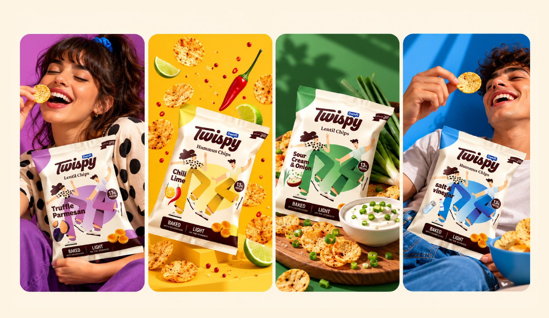 Twispy | Premium Snack Packaging Design
