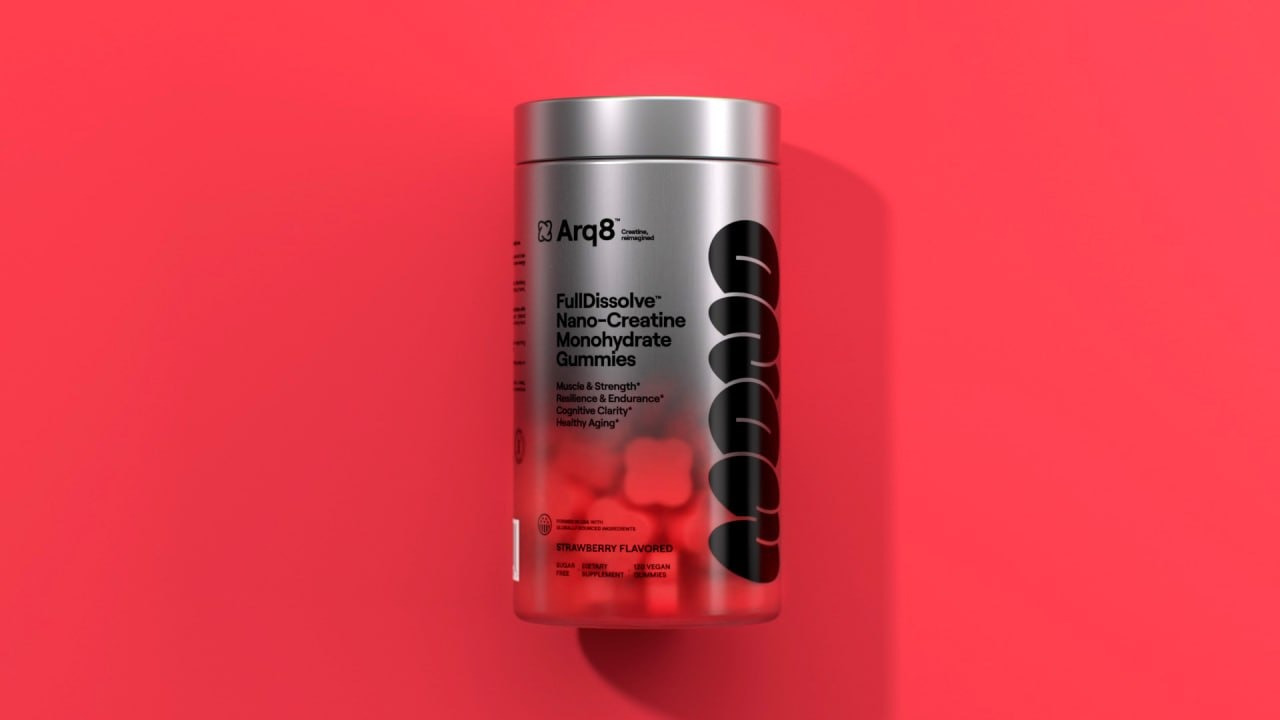 ARQ8 Reimagines Creatine Packaging For The Wellness Market