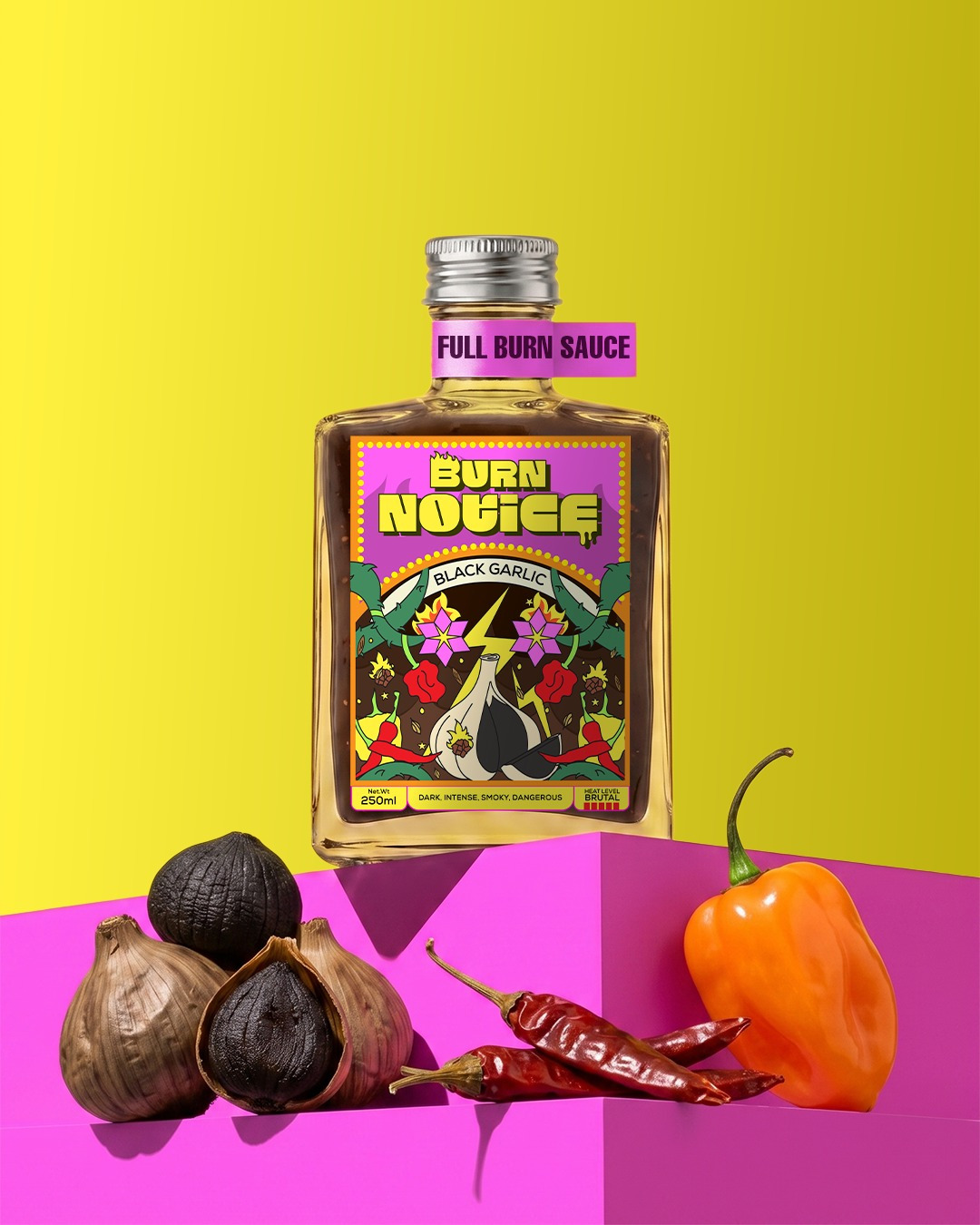 Burn Notice – Hot Sauce Brand