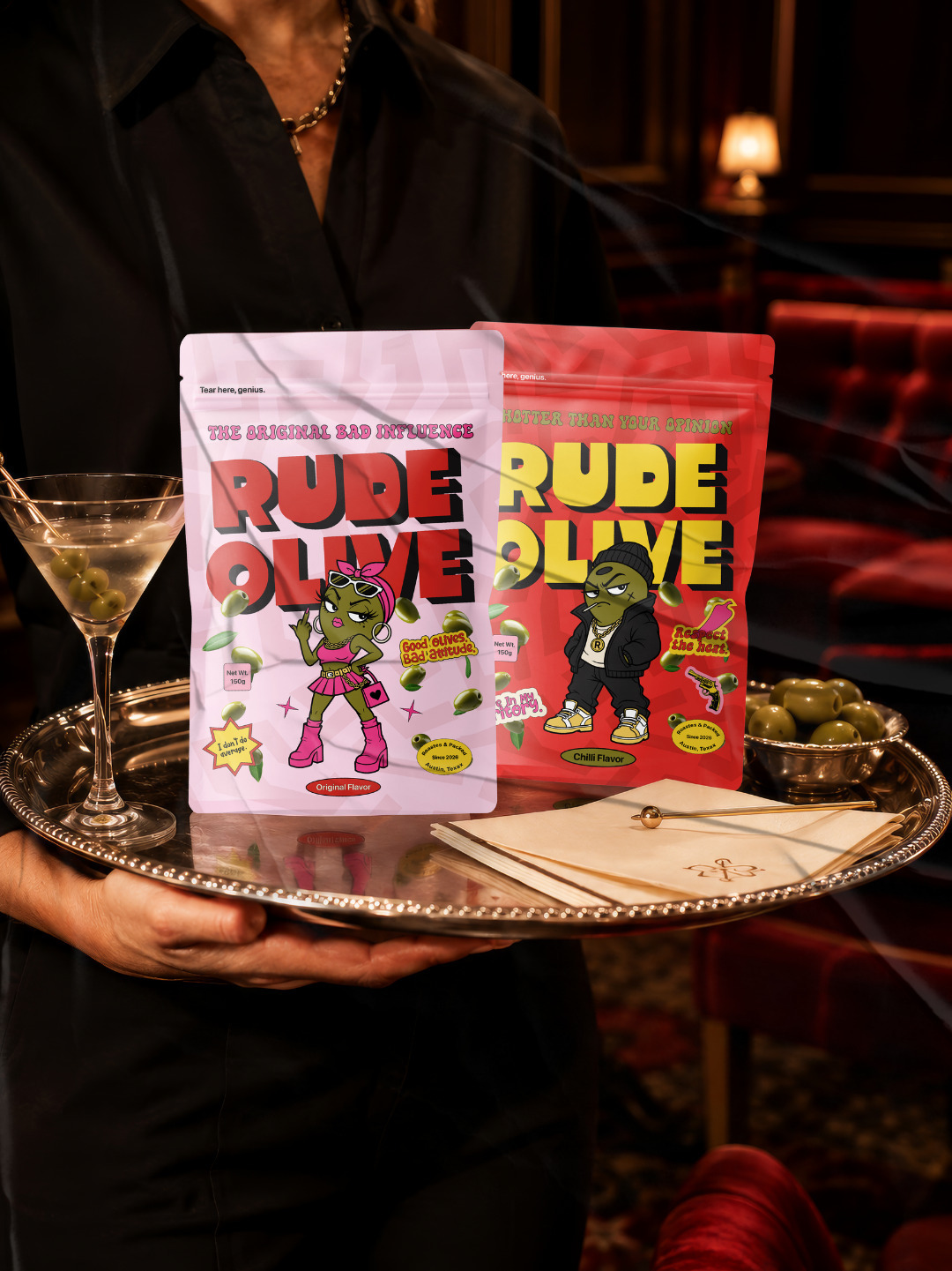 Rude Olive— Brand Identity & Packaging Design