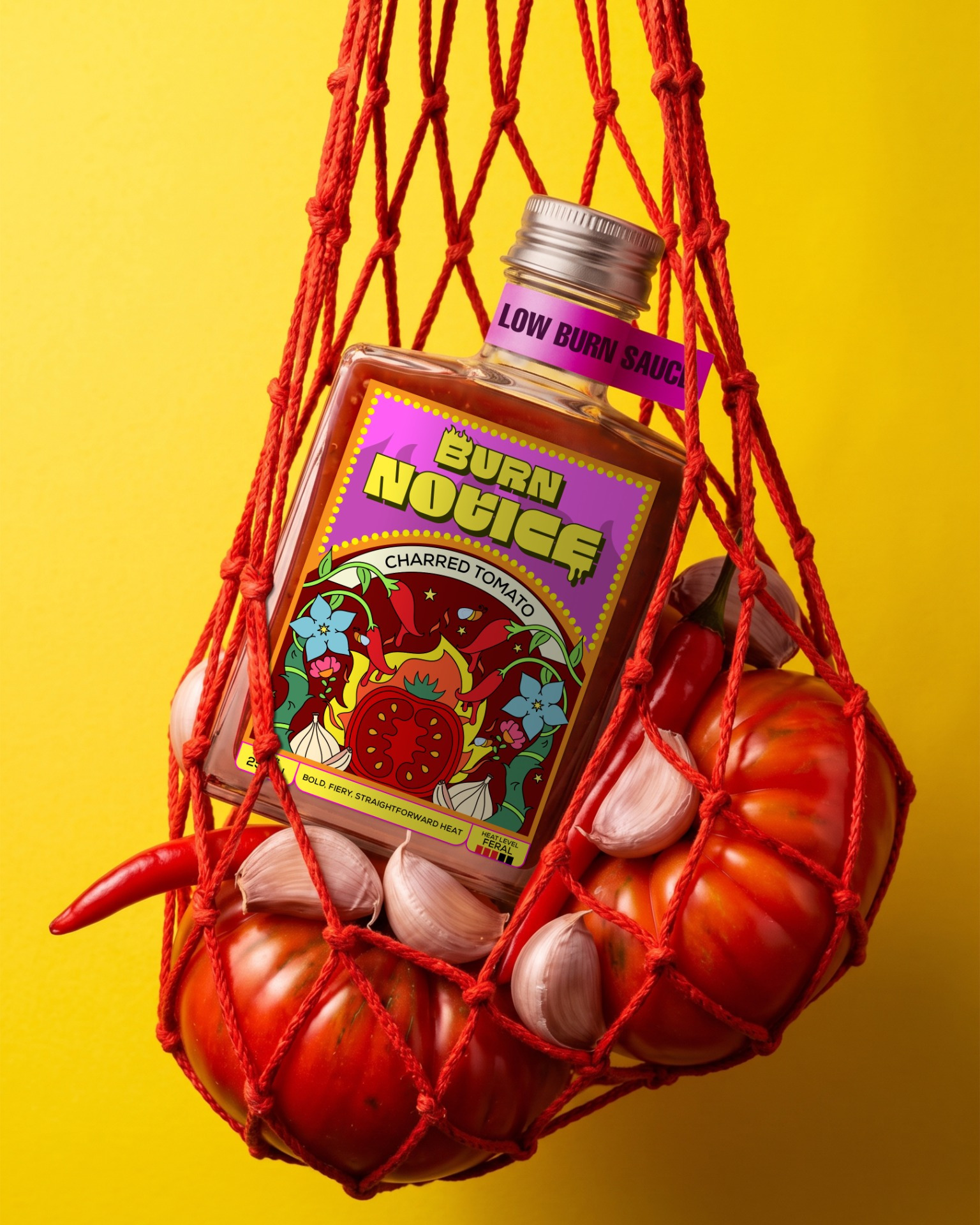 Burn Notice – Hot Sauce Brand