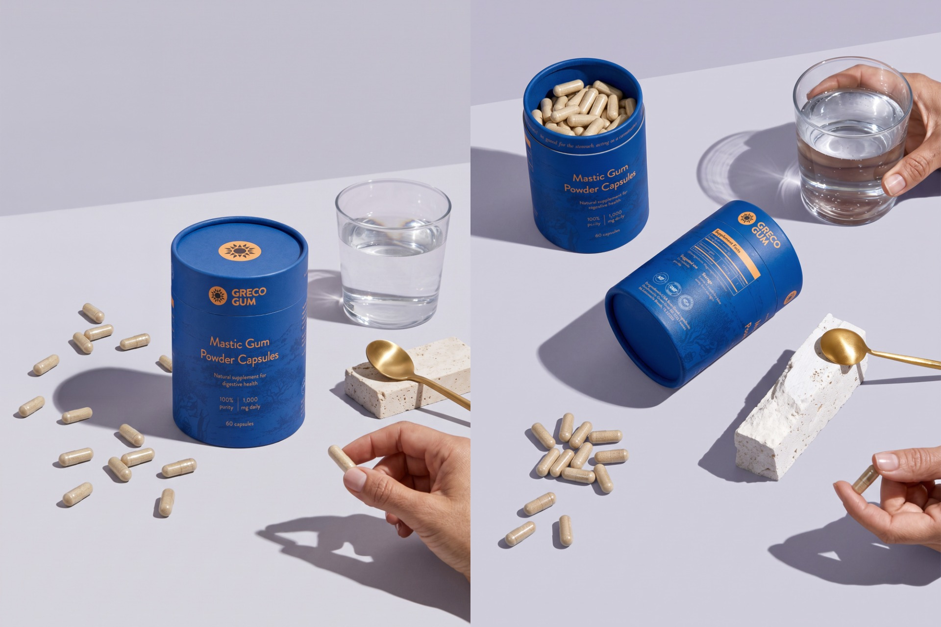 Greco Gum – Mastic Gum Capsules Packaging Redesign