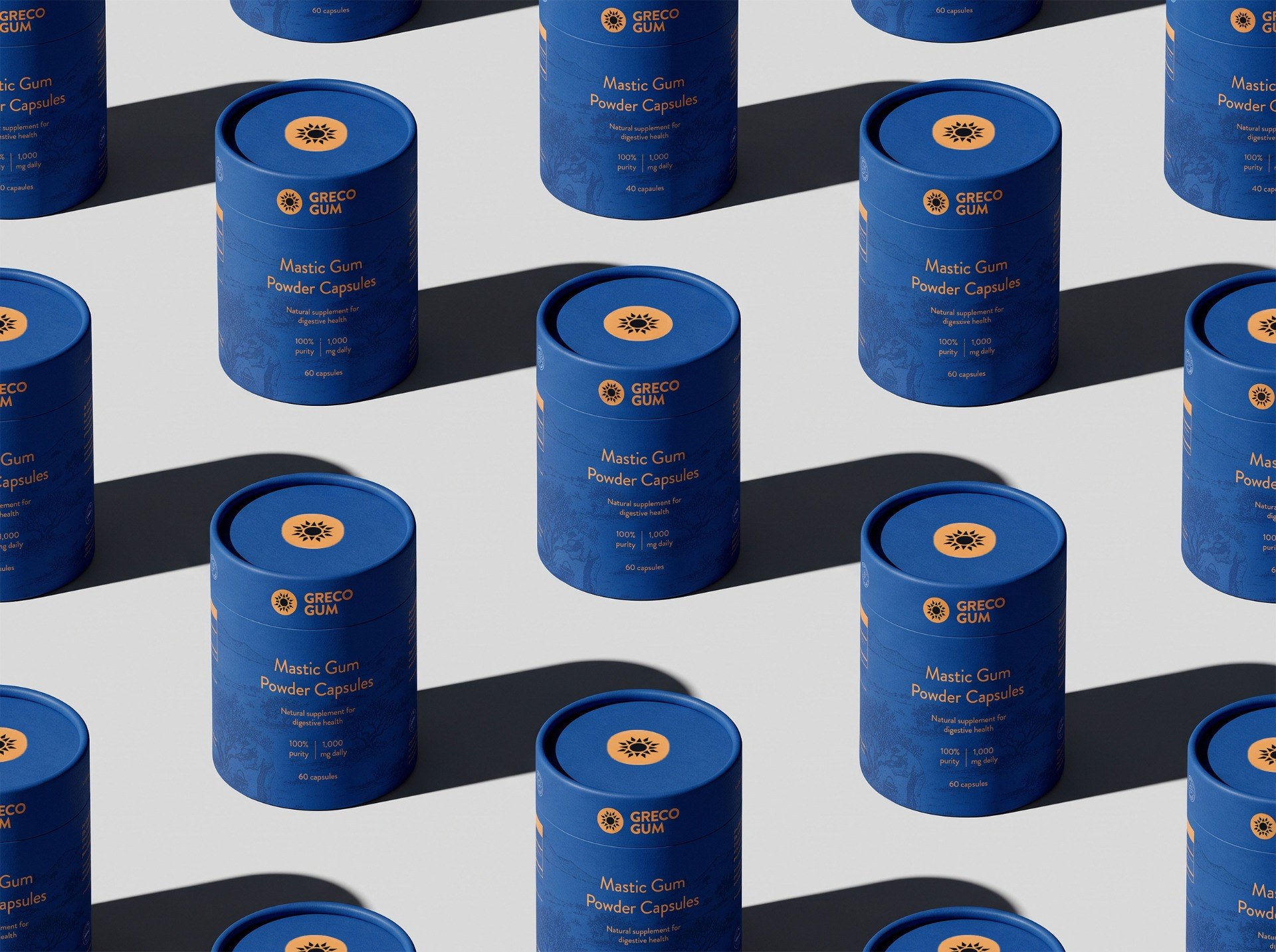 Greco Gum – Mastic Gum Capsules Packaging Redesign