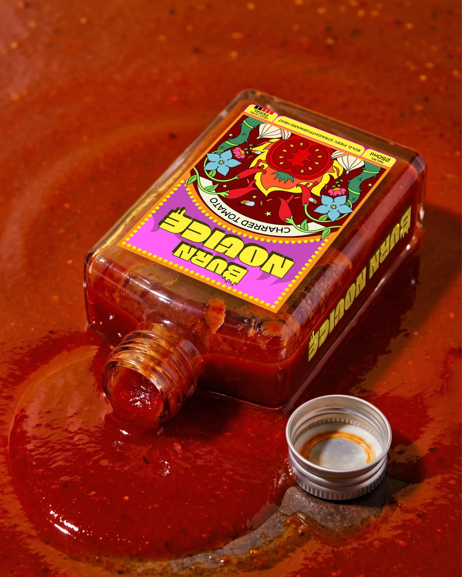 Burn Notice – Hot Sauce Brand