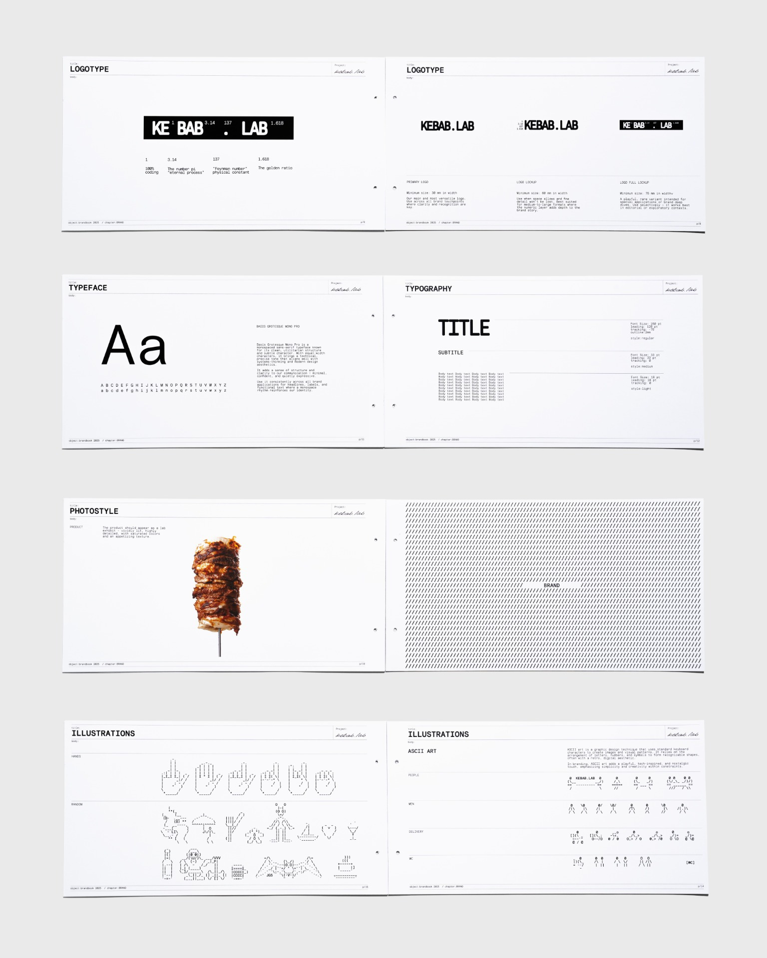 Kebab.Lab Brand Identity and Packaging Design