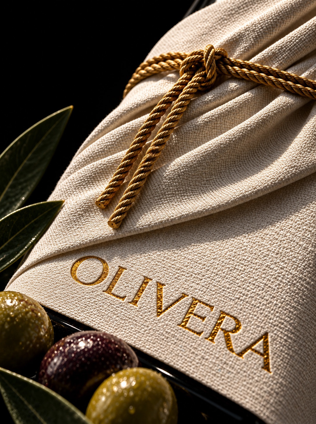 Packaging design design for Olivera, bottle