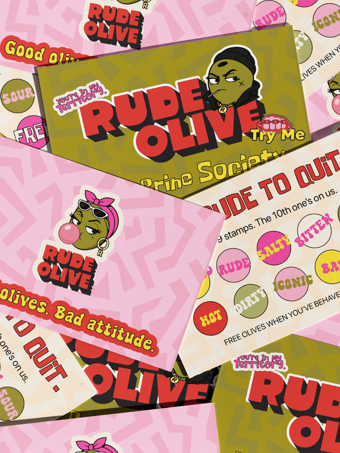 Rude Olive— Brand Identity & Packaging Design