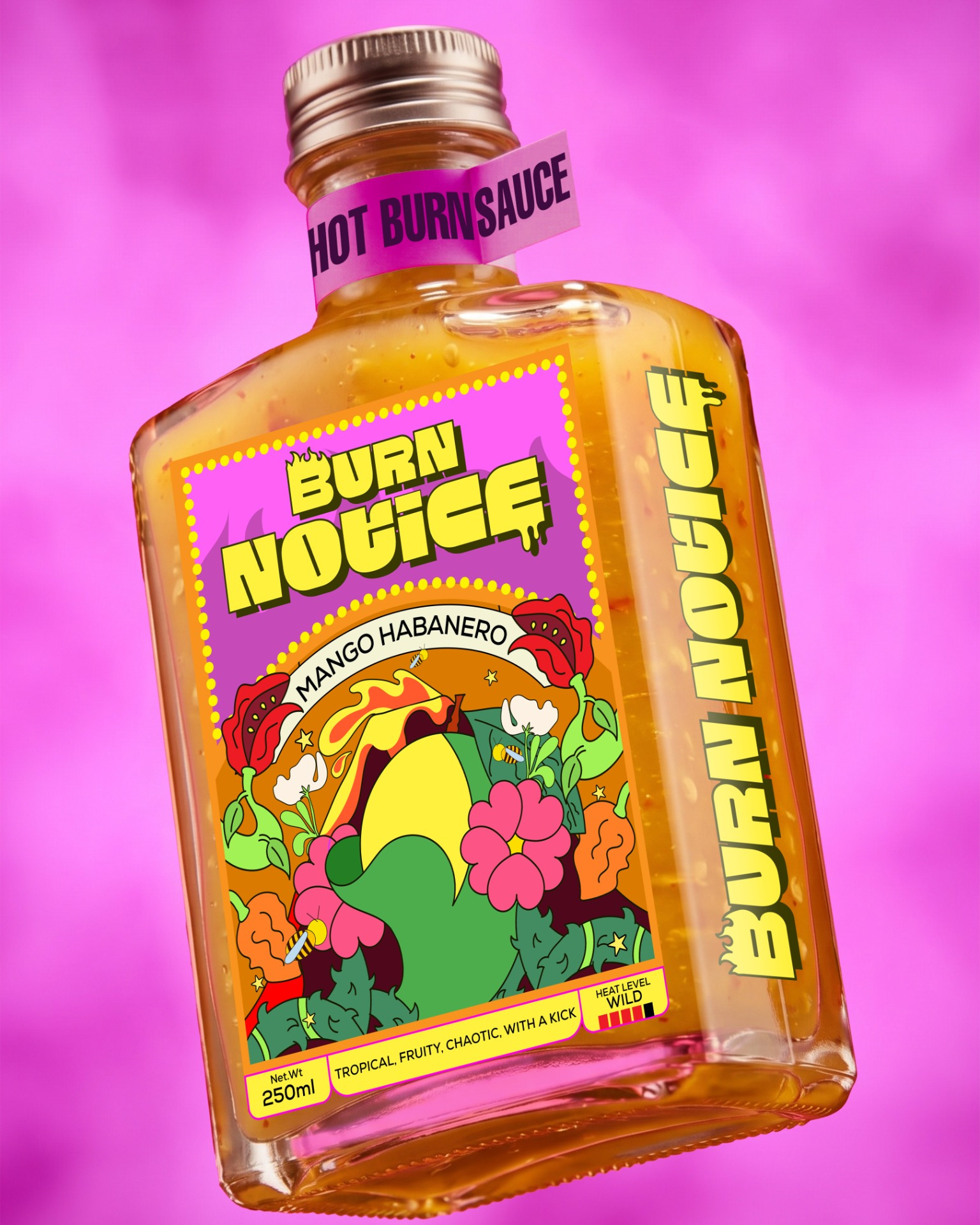 Burn Notice – Hot Sauce Brand
